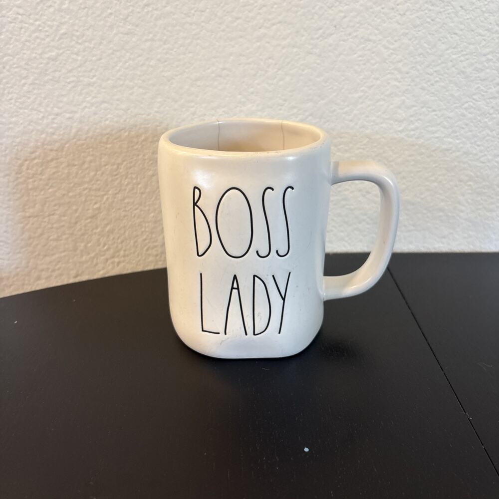 Rae Dunn BOSS LADY Coffee/Tea Mug By Magenta